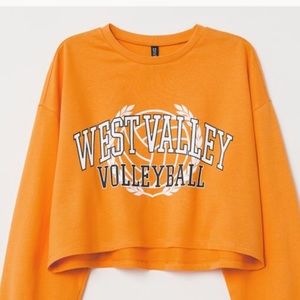 orange “west valley volleyball” very cropped